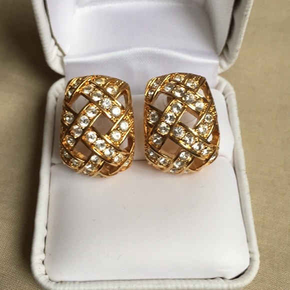 Swarovski earrings 💛 price FIRM - Picture 2 of 11